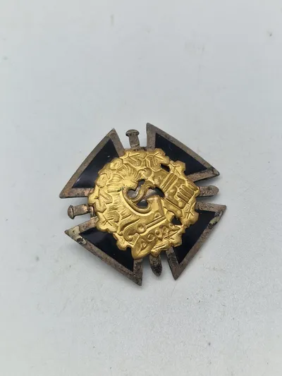 Originalt finsk reserveofficers skole badge