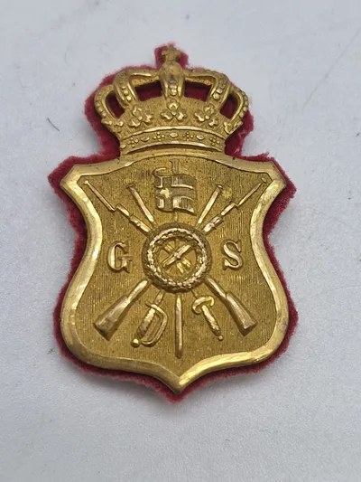 Ærme mærke for lærer ved gymnastikskolen ca. 1871