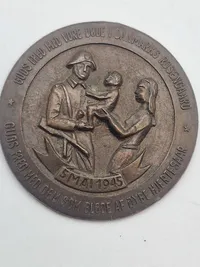 Original Sjælden pin som den store befrielses platte