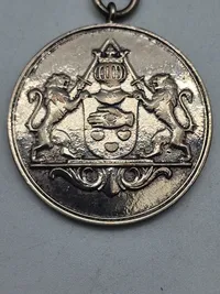 Original Dansk Sølv politi medalje
