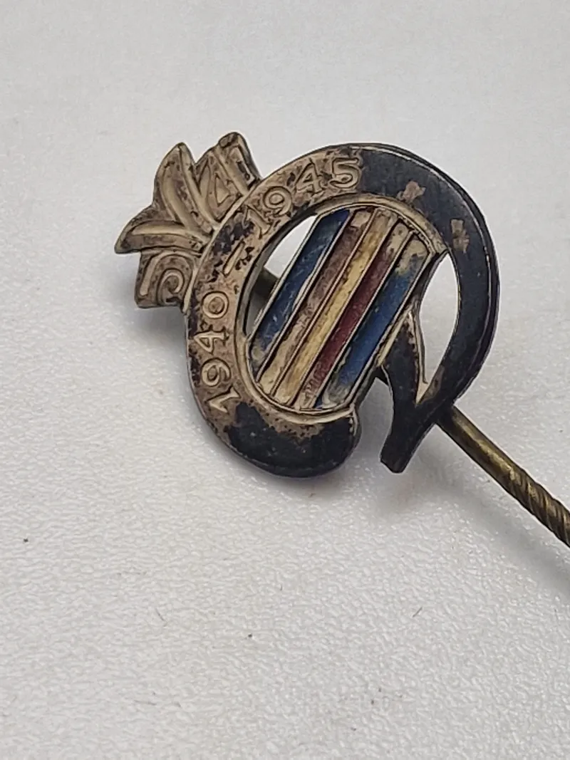 Original Sølvpin fra modstandsbevægelsen