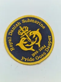 Original dansk ubåds patch