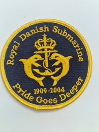 Original dansk ubåds patch