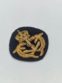Originalt dansk ubåds blazer mærke