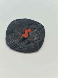 Originalt dansk ubåds blazer mærke
