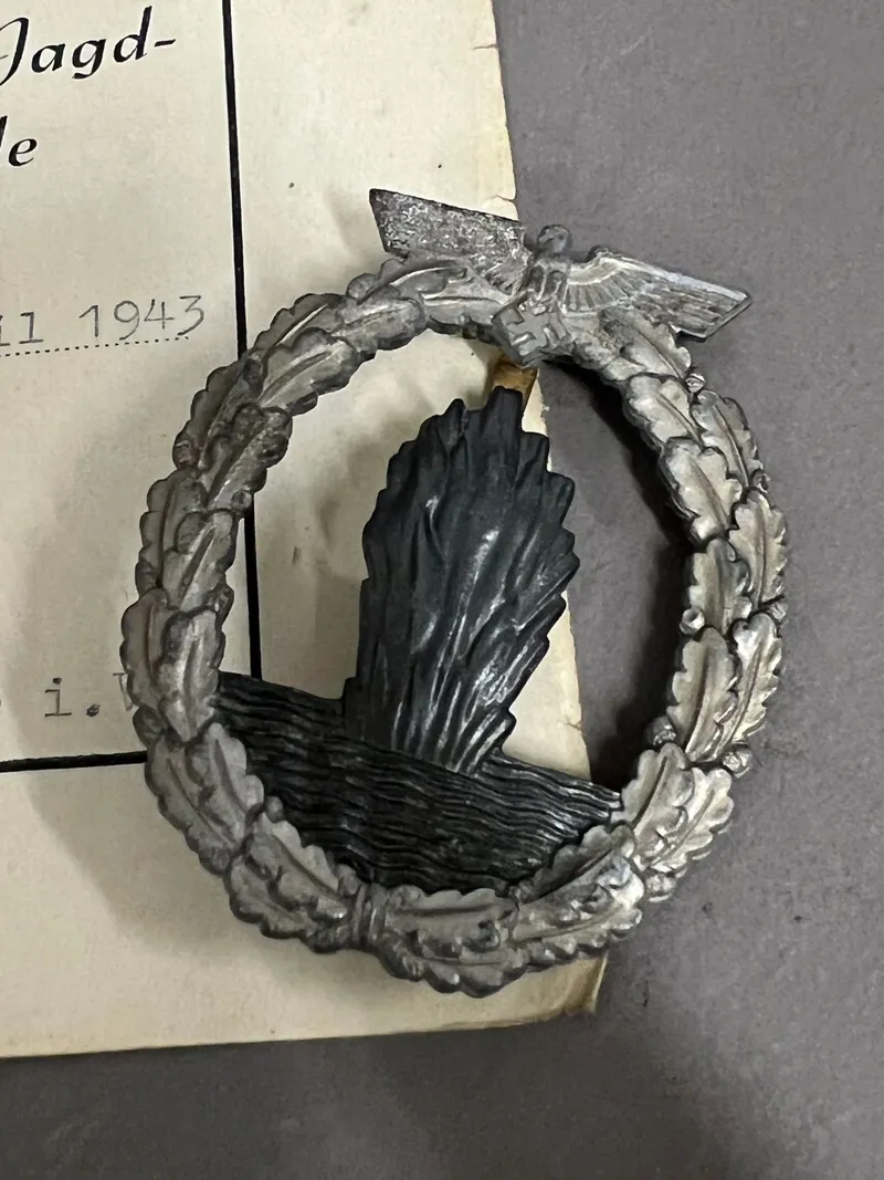 Originalt Ubåds jager, tildelt i Norge 1943