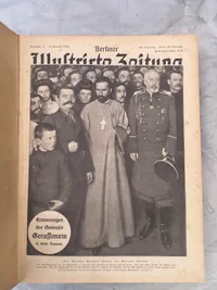 Stor samling indbundede tyske aviser fra 1933