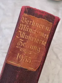 Stor samling indbundede tyske aviser fra 1933