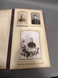Originalt Tysk / Hollandsk foto album WW1