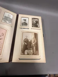 Originalt Tysk / Hollandsk foto album WW1