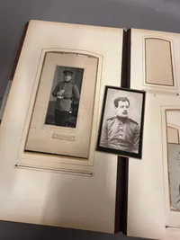 Originalt Tysk / Hollandsk foto album WW1