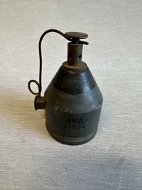 Original M/41 håndbombe. øvelses