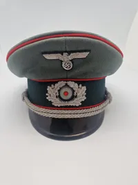 Original tysk Heer (Artilleri) kasket, Eral i vanvittig kvalitet