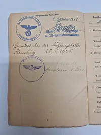 Ekstremt sjælden Waffen SS solbuch fra Wacht-BTL “Dänemark”