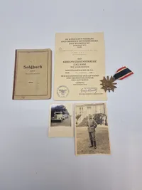 Originalt Waffen-SS lot - Feuerschütz Polizei