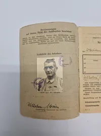 Originalt Waffen-SS lot - Feuerschütz Polizei