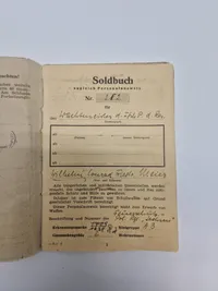 Originalt Waffen-SS lot - Feuerschütz Polizei
