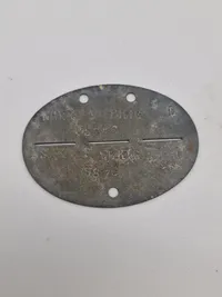 Original NSKK erkennungsmarke