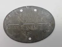 Original NSKK erkennungsmarke