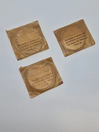 Originale tyske “øjer” til gasmaske - ww2