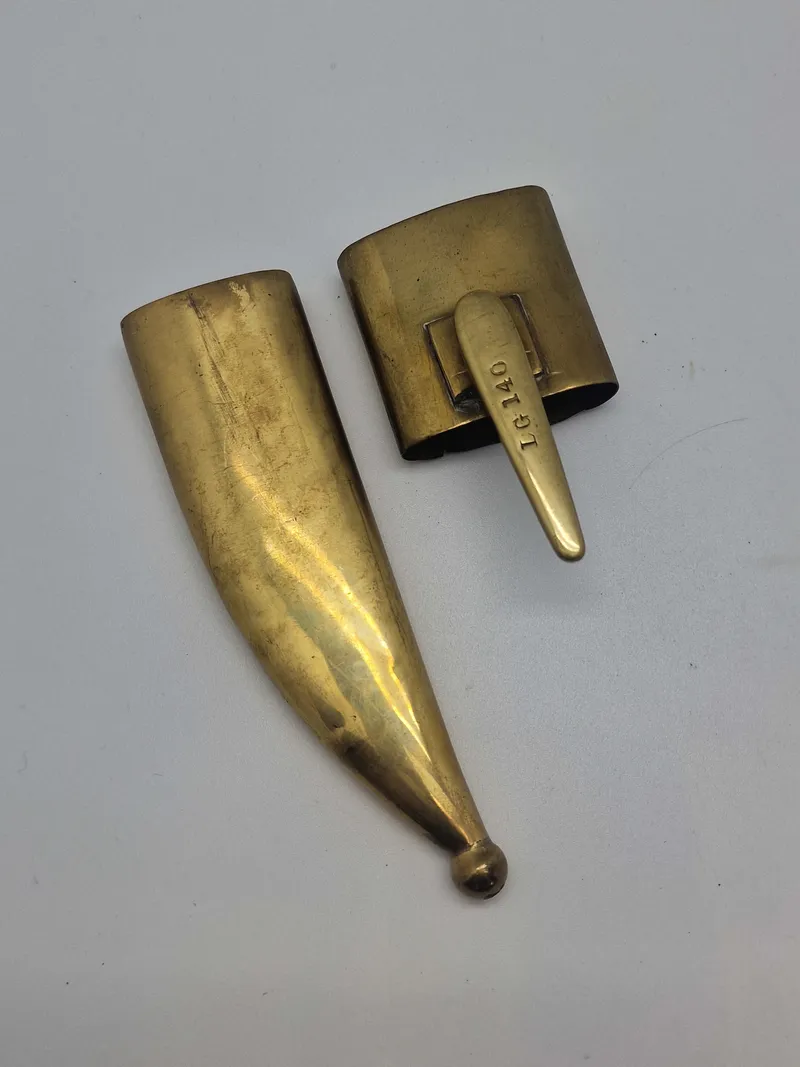 Originale resvervedele til Livgardens sabel Model 1854
