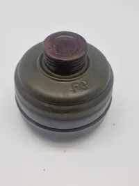 Originalt tysk ww2 filter til gasmaske