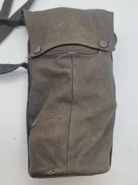 Original svensk gasmaske fra den Danske brigade i Sverige WW2 1940 dateret