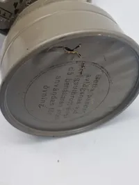 Original svensk gasmaske fra den Danske brigade i Sverige WW2 1940 dateret