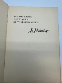 Ekstremt sjælden original bog “OPBRUD” - Germanske krigsfrivilliges breve