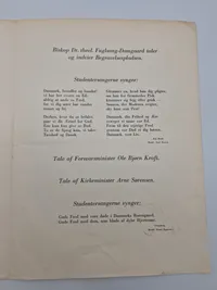 Program - Frihedskæmpernes begravelse i Ryvangen 1945