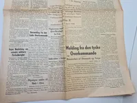 Original besættelses avis - 9.april 1940