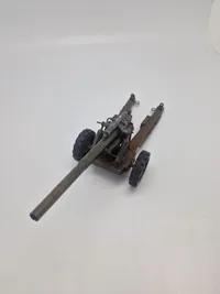 Model af feltkanon - ww2