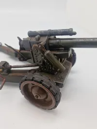 Model af feltkanon - ww2