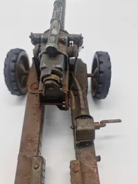 Model af feltkanon - ww2