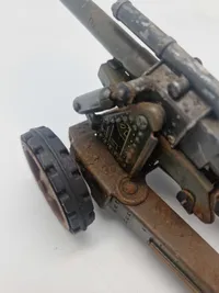 Model af feltkanon - ww2