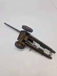 Model af feltkanon - ww2