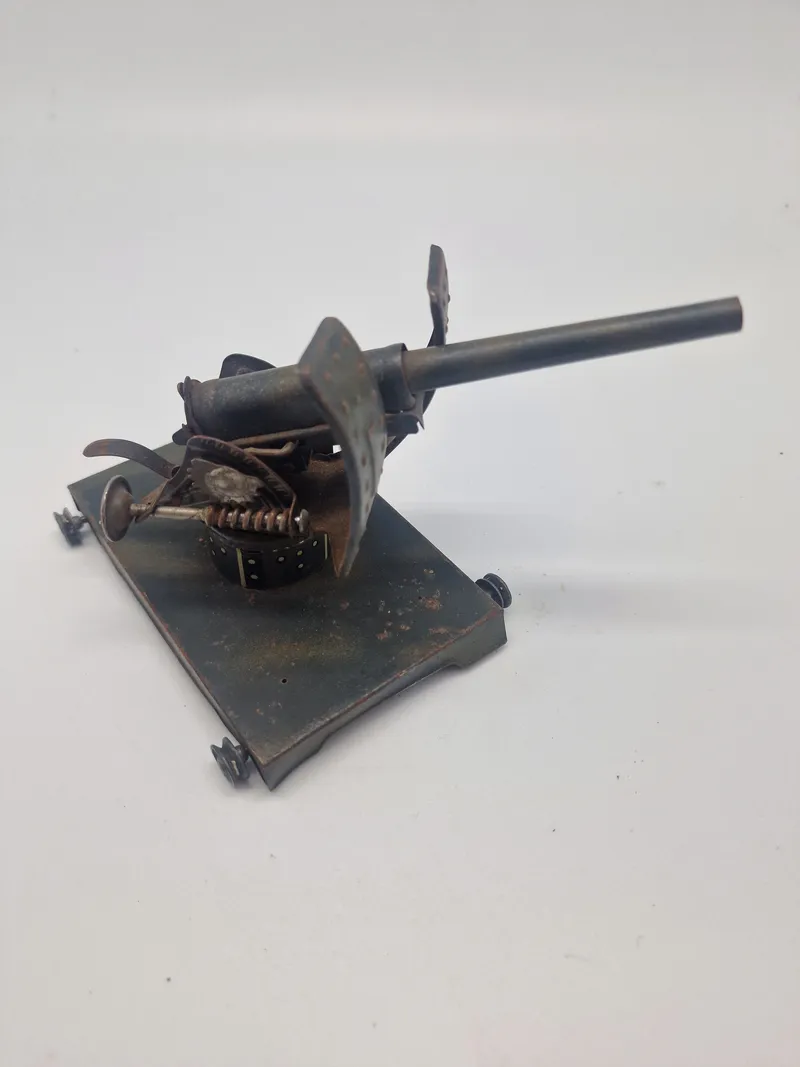 Model af feltkanon - ww2