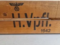 Original kasse til tysk forplejning - ww2