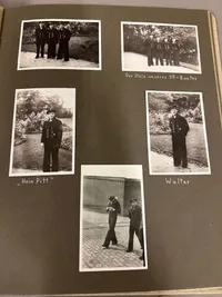 Originalt fotoalbum fra Tysk marinesoldat i Danmark WW2: Nakskov, København, Dragør, Århus mm.
