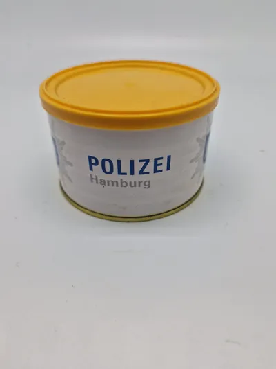 Original feltration indeholdende brød fra det tyske politi i Hamburg