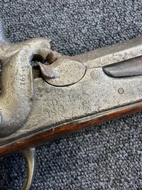 Original Dansk 1848 tapriffel, senere brugt til jagt