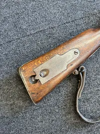 Original Dansk 1848 tapriffel, senere brugt til jagt