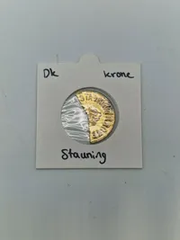 Original dansk Stauning krone fremstillet af konservativ ungdom