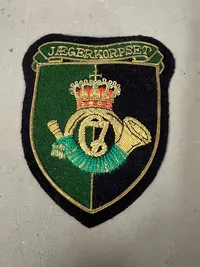 Originalt Jægerkorpset blazer mærke