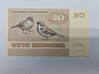Lot originale danske pengesedler