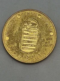 Amerikansk mønt månelandings mønt