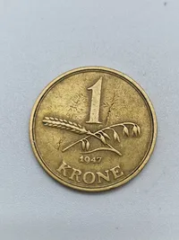 Originale danske ww2 mm. mønter
