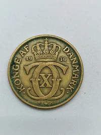 Originale danske ww2 mm. mønter