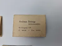 Lot originale reklame bøger