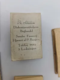 Lot originale reklame bøger